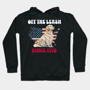 4th of July Independence Day Funny Design for Dog Lovers Hoodie